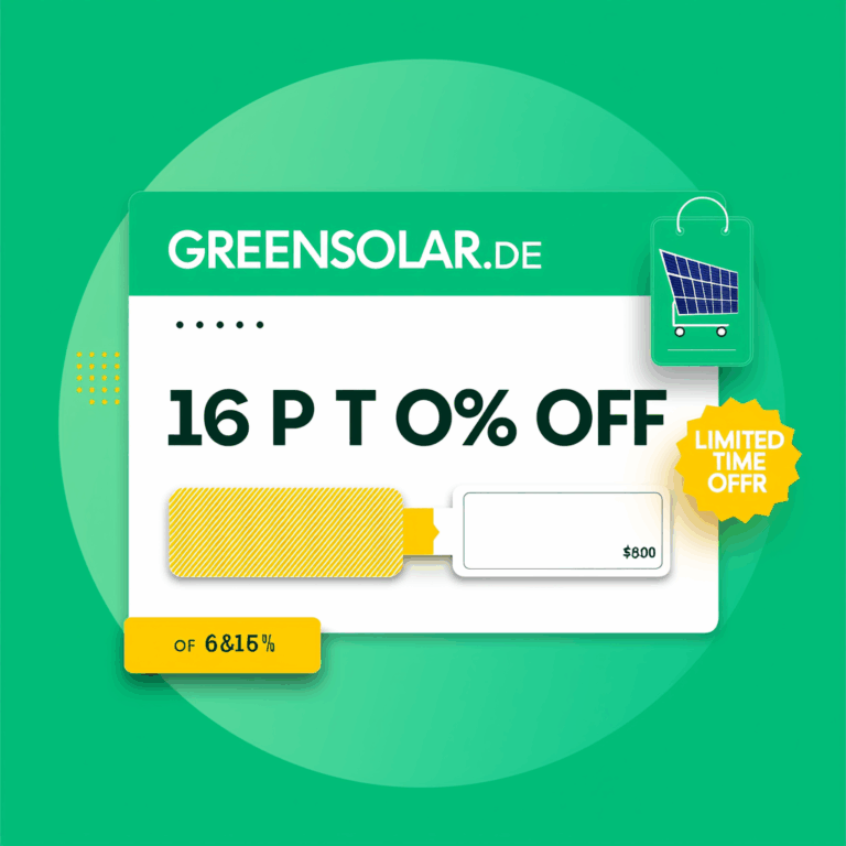 Best deals from Greensolar.de in DE