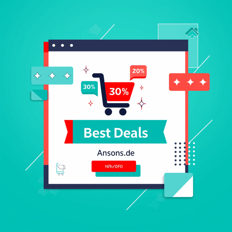 Best deals from Ansons.de in DE