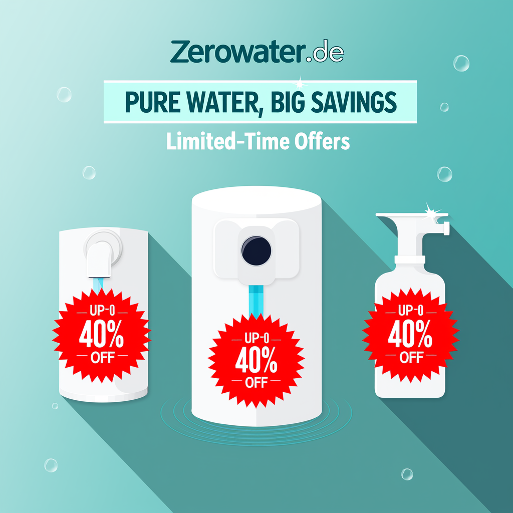 Best deals from Zerowater.de in DE